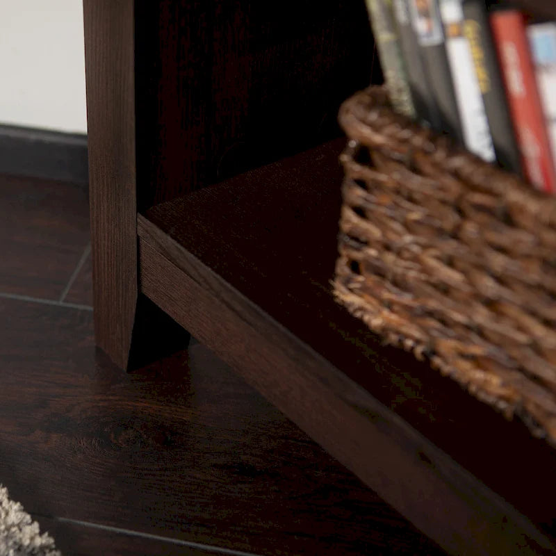 58-inch Corner TV Stand with Adjustable Shelves