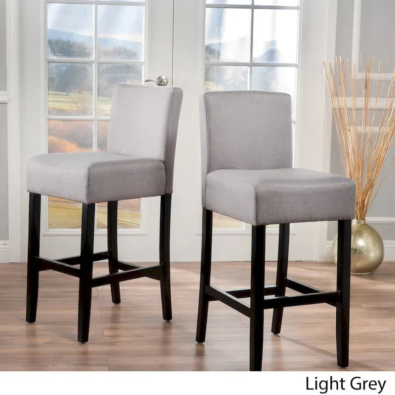 30-inch Fabric Bar Stools (Set of 2)
