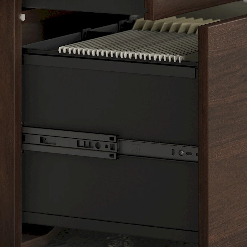 Office Storage Cabinet with Drawers and Shelves