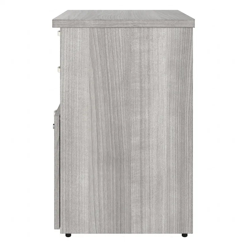 Office Storage Cabinet with Drawers and Shelves