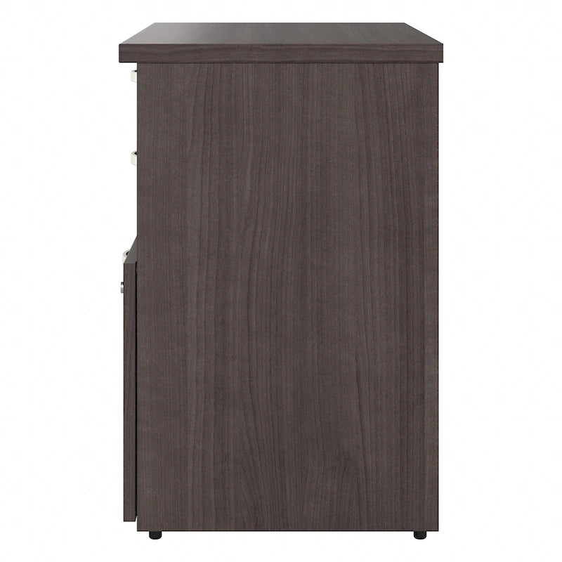 Office Storage Cabinet with Drawers and Shelves