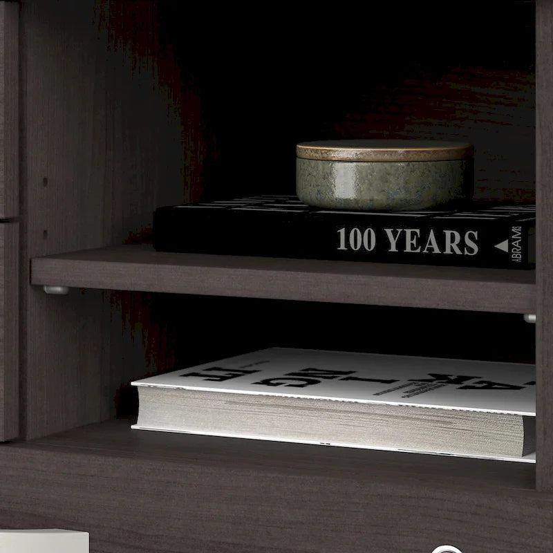 Office Storage Cabinet with Drawers and Shelves