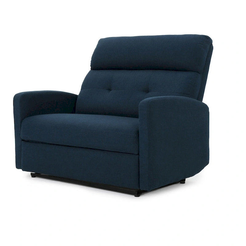 Fabric 2-Seater Recliner Club Chair