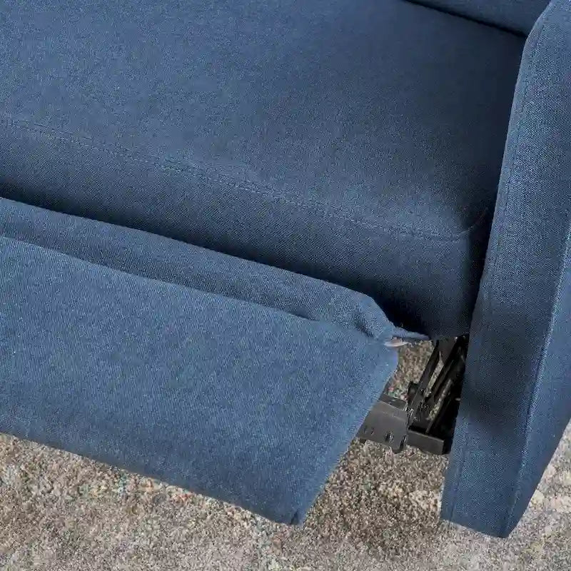 Fabric 2-Seater Recliner Club Chair