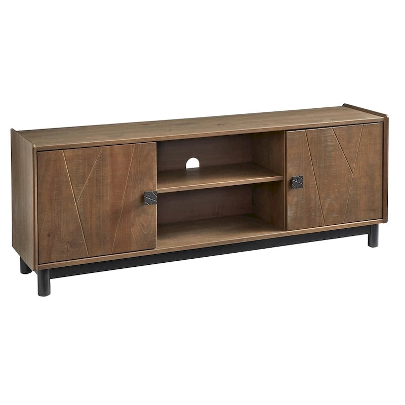 Farmhouse Entertainment Center for TVs up to 65 Inches