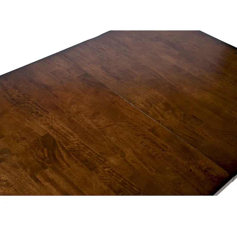Dark Cherry 78-Inch Extendable Dining Table