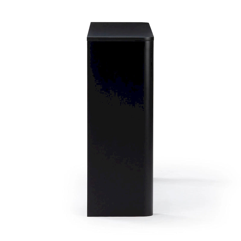 Modern Rounded Solid Wood Console Table - 46