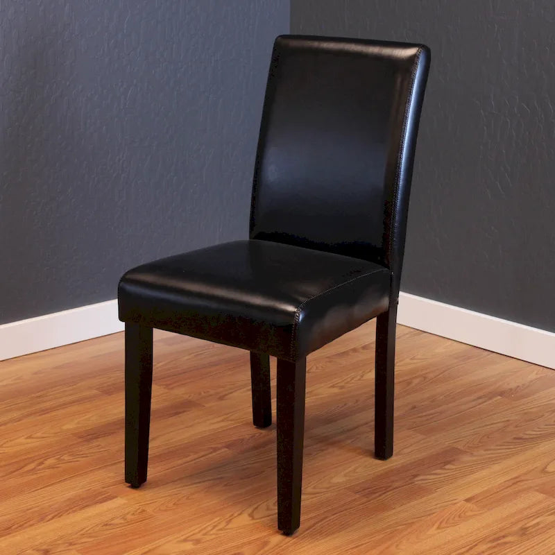 Faux Leather Dining Chairs (Set of 2)