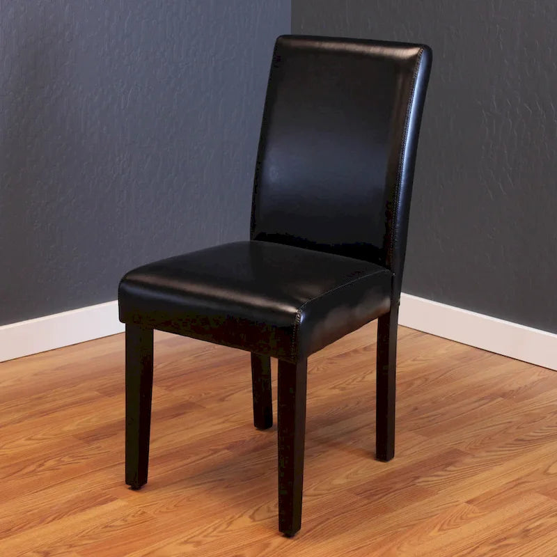 Faux Leather Dining Chairs (Set of 2)