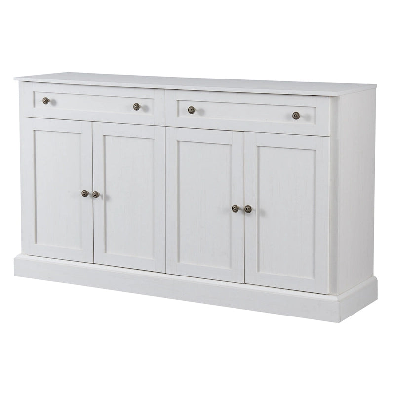 60-Inch Sideboard Buffet Cabinet with 2 Drawers and 4 Doors