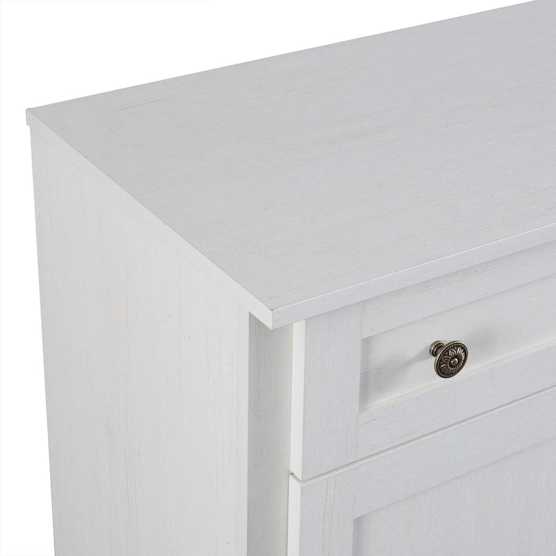 60-Inch Sideboard Buffet Cabinet with 2 Drawers and 4 Doors