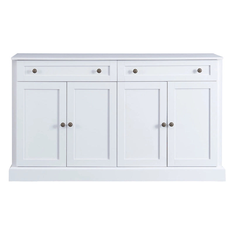 60-Inch Sideboard Buffet Cabinet with 2 Drawers and 4 Doors
