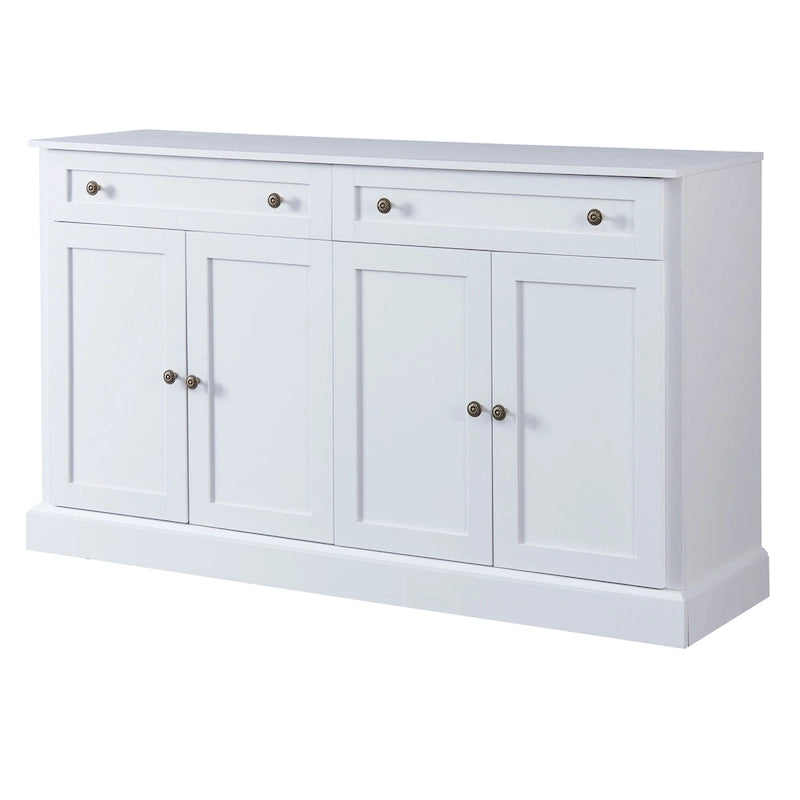 60-Inch Sideboard Buffet Cabinet with 2 Drawers and 4 Doors