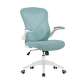 Ergonomic Mesh Office Chair with Flip-Up Arms and Tilt Mechanism
