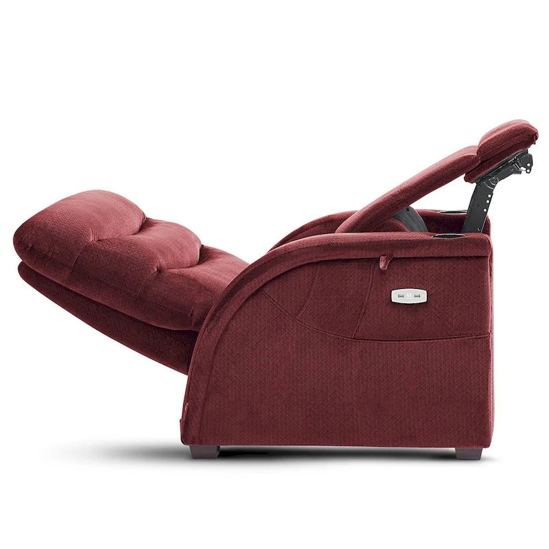 Fabric Power Zero Gravity Recliner Chair with Adjustable Headrest