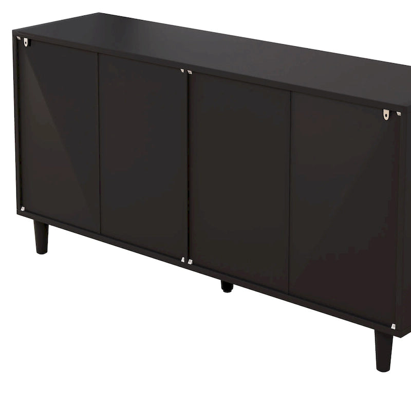 6-Drawer Rattan Storage Cabinet