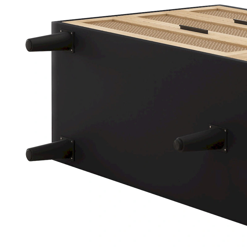 6-Drawer Rattan Storage Cabinet