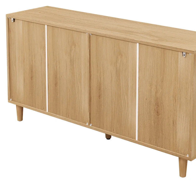 6-Drawer Rattan Storage Cabinet